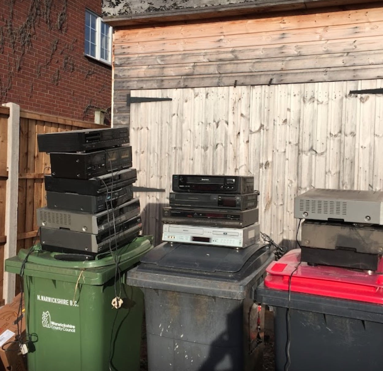 cleansweep-four-oaks7 Clearing Out Old Stereo Equipment In Four Oaks